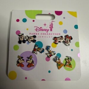 Disney Silver Stud Earrings Set